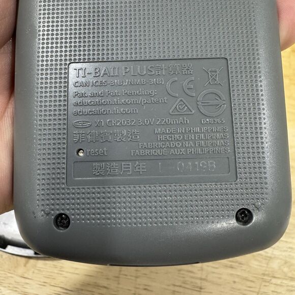 Texas Instruments BA II Plus Professional Financial Business Analyst Calculator - Picture 5 of 10